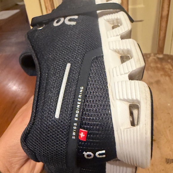 On Running women Black and White Athletic Shoes - Picture 13 of 16